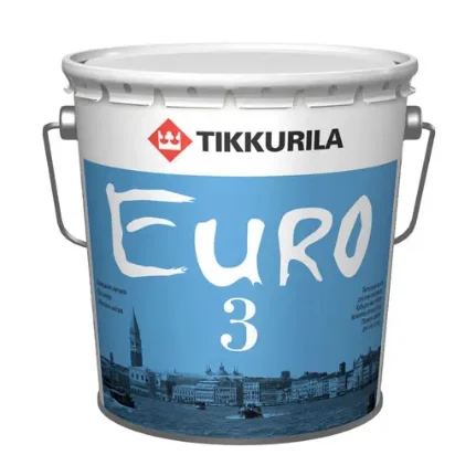 Фото для TIKKURILA Краска "Euro Matt 3" основа А 2,7 л