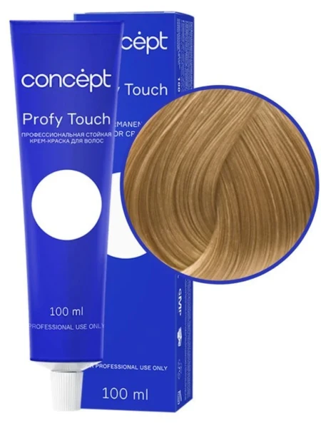 Фото для Concept Profy Touch 8.0 Профессиональная стойкая крем-краска для волос, блондин, 100 мл
