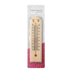 Фото для Термометр комнатный деревянный мод.С-1102 -40+50°C 1/36