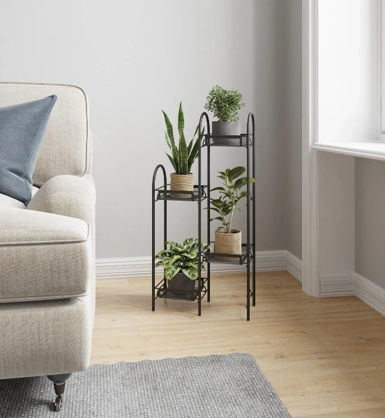 Фото для Подставка для цветов Лира-24 (Черный)