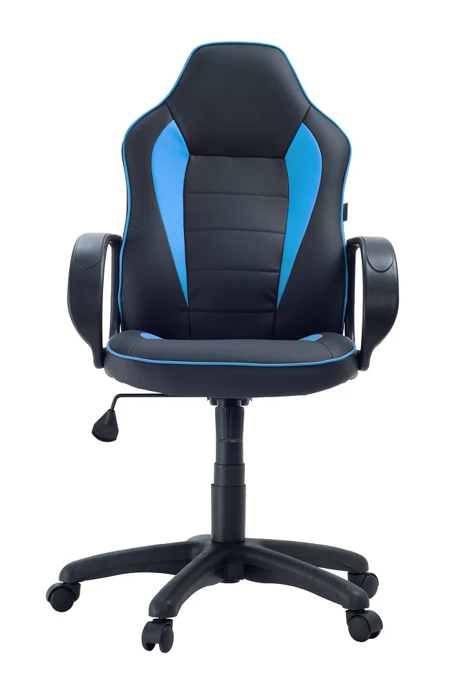 Кресло офисное Старк (Голубой/Черный)