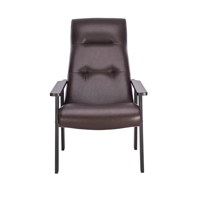 Кресло для отдыха Leset Retro (Венге/Экокожа Vegas Lite Amber)
