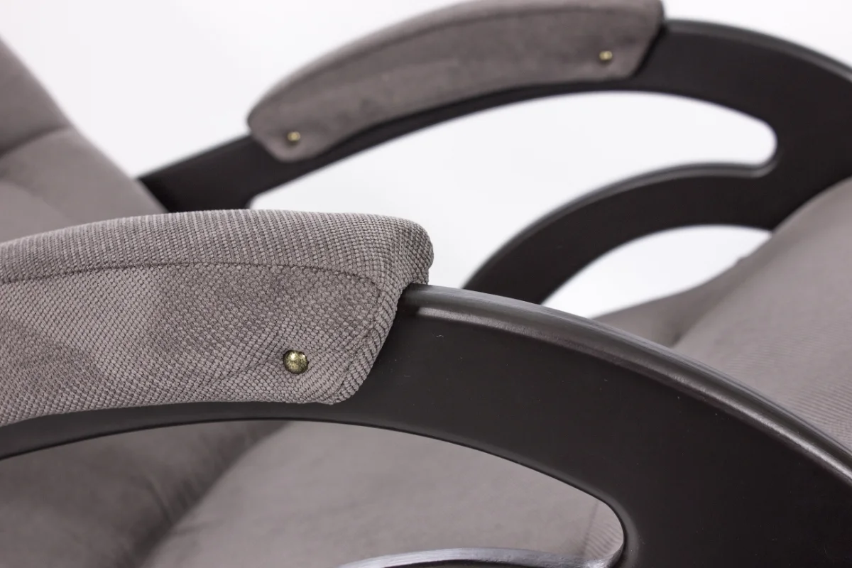Кресло-качалка Диана Модель 5 (Венге/Ткань Verona Antazite Grey)