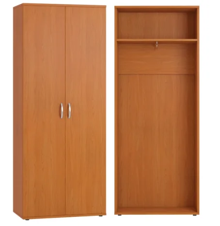 Шкаф 2-х дверный для одежды Гермес Шк34 (Клен ванкувер)