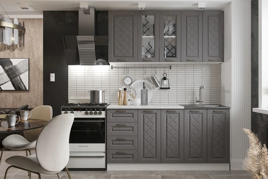 Фото для Кухня Агава 1,6 б/м, б/с (Трюфель)