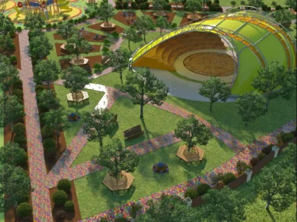 Ландшафтное проектирование парков и детских городков