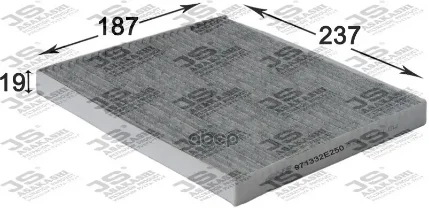 Фото для Фильтр Салона Ac-9407 Js Asakashi Ac9407c Угольный JS Asakashi арт. AC9407C