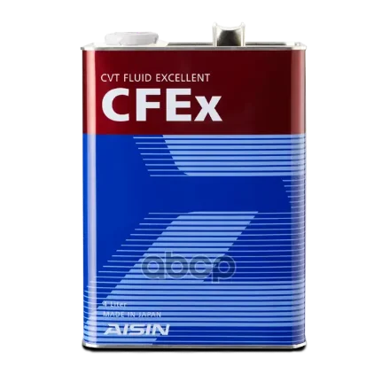 Фото для Жидкость Трансмиссионная Cvt Aisin Fluid Excelent 7004 4л (Cfex 4l) Aisin арт. CVTF7004