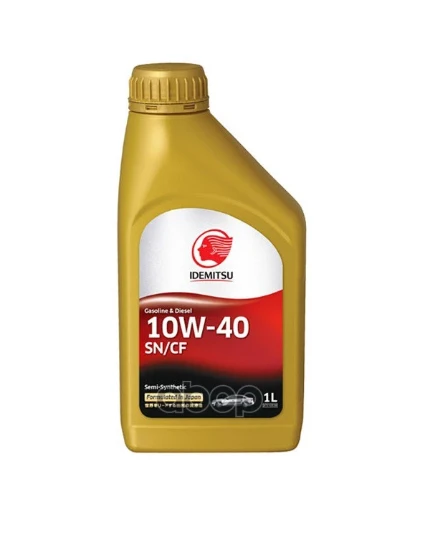 Фото для IDEMITSU Масло Моторное 10W40 Sn/Cf 1Л. Semi-Synthetic Idemitsu