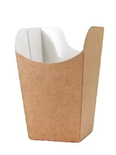 Фото для Упаковка для картофеля Фри/попкорна ECO SNACK CUP L "Pure Kraft" (525 шт./кор)