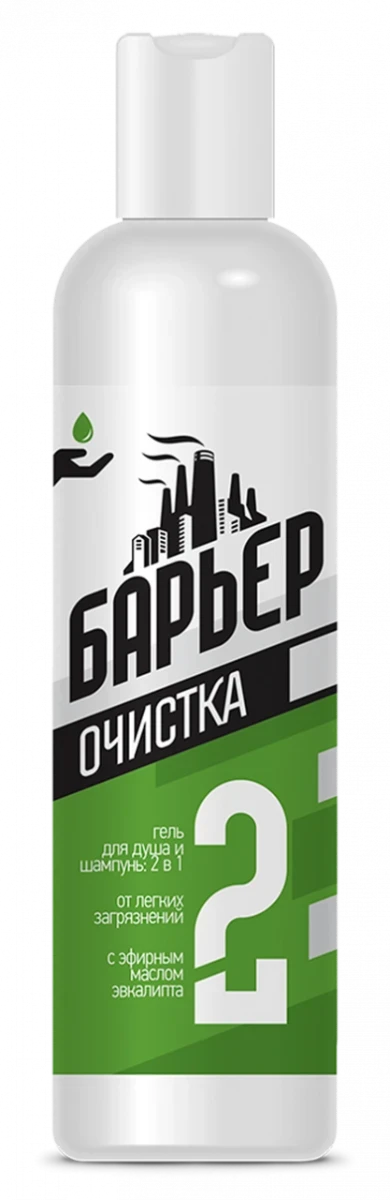 Фото для Гель БАРЬЕР д/очистки волос и тела от загрязнений