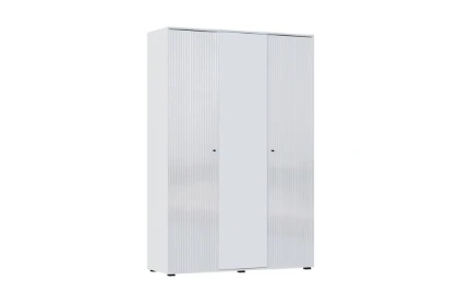 Фото для С/Г Оливия Шкаф 3-ех створчатый (Белый, Белый глянец холодный) МИФ