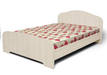 Фото для Кровать ЛДСП 1600*2000 (Дуб) ПРОФИ