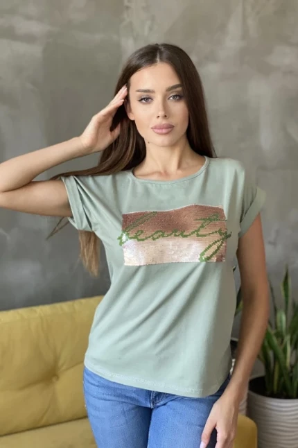 Фото для 8160 Футболка жен Натали