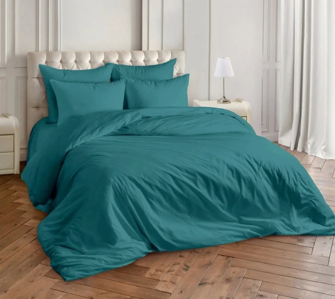 Фото для КПБ Поплин "Миланика" Малахит г/к