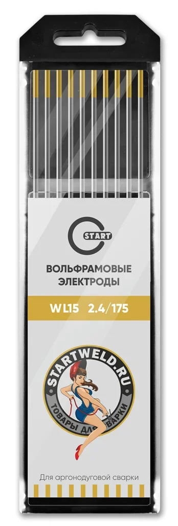 Вольфрамовый электрод WL 15 2,4/175 (золотой) WL1524175