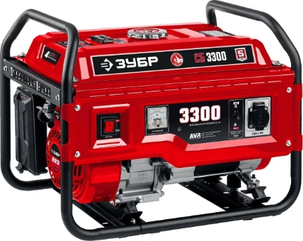 Фото для ЗУБР 3300 Вт, бензиновый генератор (СБ-3300)
