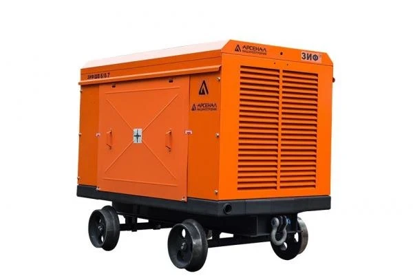 Фото для Станция воздушно-компрессорная шахтная ЗИФ-ШВ 4/0,7 Т (1140; 660 В, на скатах)