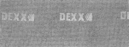 Фото для DEXX 105 х 280 мм, 3 шт, Р220, абразивная, водостойкая шлифовальная сетка (35550-220)