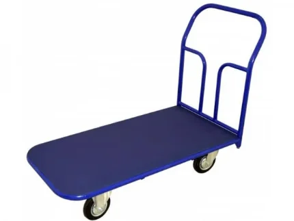 Фото для Тележка платформенная ТП-П 1000 с резиновым покрытием (800х1800) (без колес)