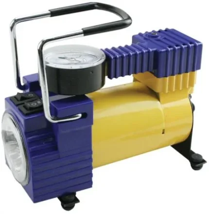 Фото для ZAC201 Компрессор автомобильный с фонарем 120Вт