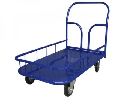 Фото для Тележка платформенная ТП-Б 600 с бортами (800х1200) (без колес)