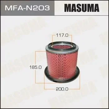 Фото для Воздушный фильтр с пропиткой MASUMA MFAN203/AF-2203/A1856/A2503