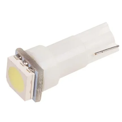Фото для Лампа светодиодная Skyway T5 (W1.2W), 12 В, 1 SMD, белая,S08201357