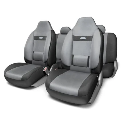 Фото для Чехлы на сиденья универсальные COMFORT COM-1105H BK/D.GY