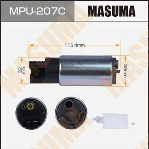 Фото для Бензонасос MASUMA, ALMERA, QASHQAI / N16E, J10E, сетка MPU-040, графитовый коллектор