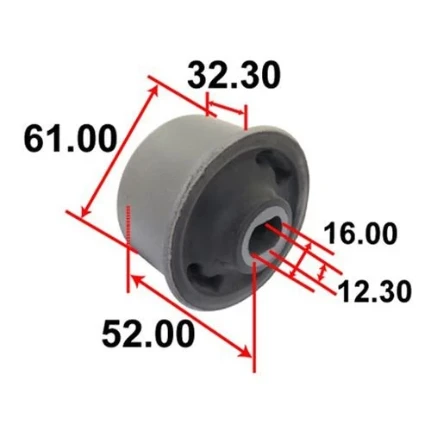 Фото для Сайлентблок рычага Tenacity AAMMA1056/MZAB-DEB/0501DEFB Rear