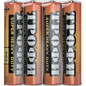 Батарейка Трофи R03-4S (60/1200/72000)