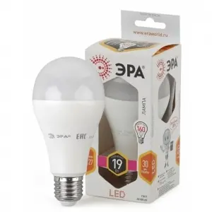 Лампа ЭРА LED smd A65-19w-827-E27