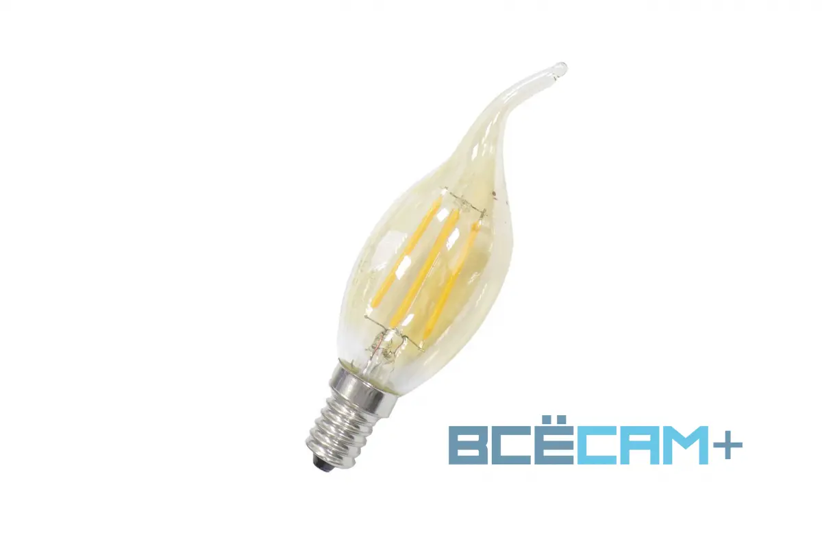 Лампа ЭРА F-LED BXS-7w-827-E14 gold \