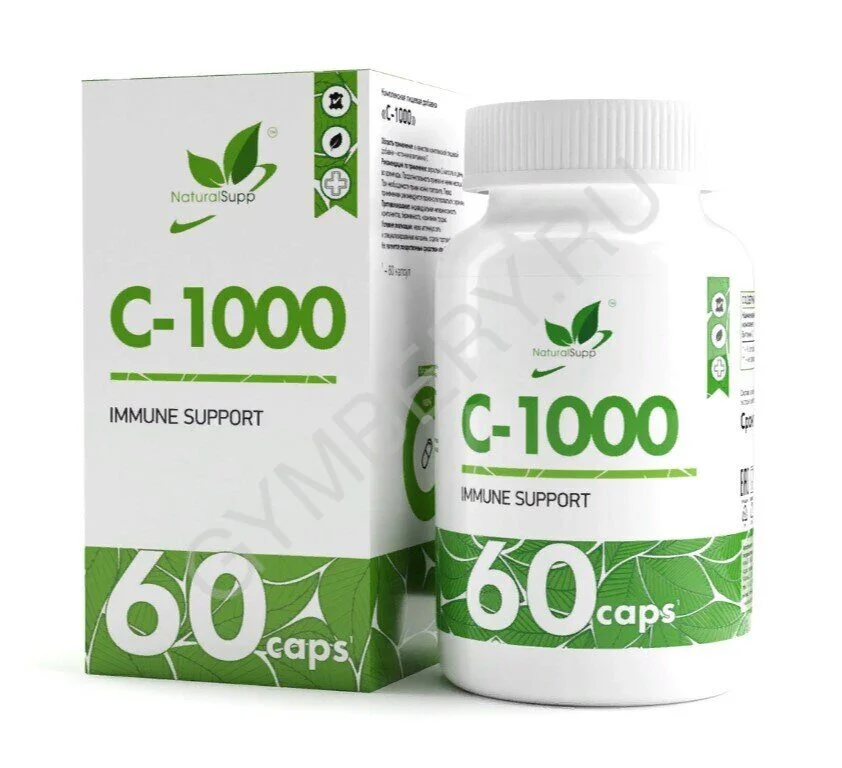 Natural Supp Vitamin C-1000 60 caps, шт., арт. 3007028