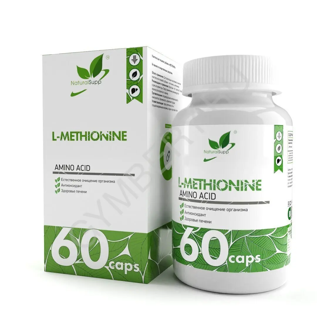 Natural Supp L-Methionine 500mg 60 caps, шт, арт. 3002005