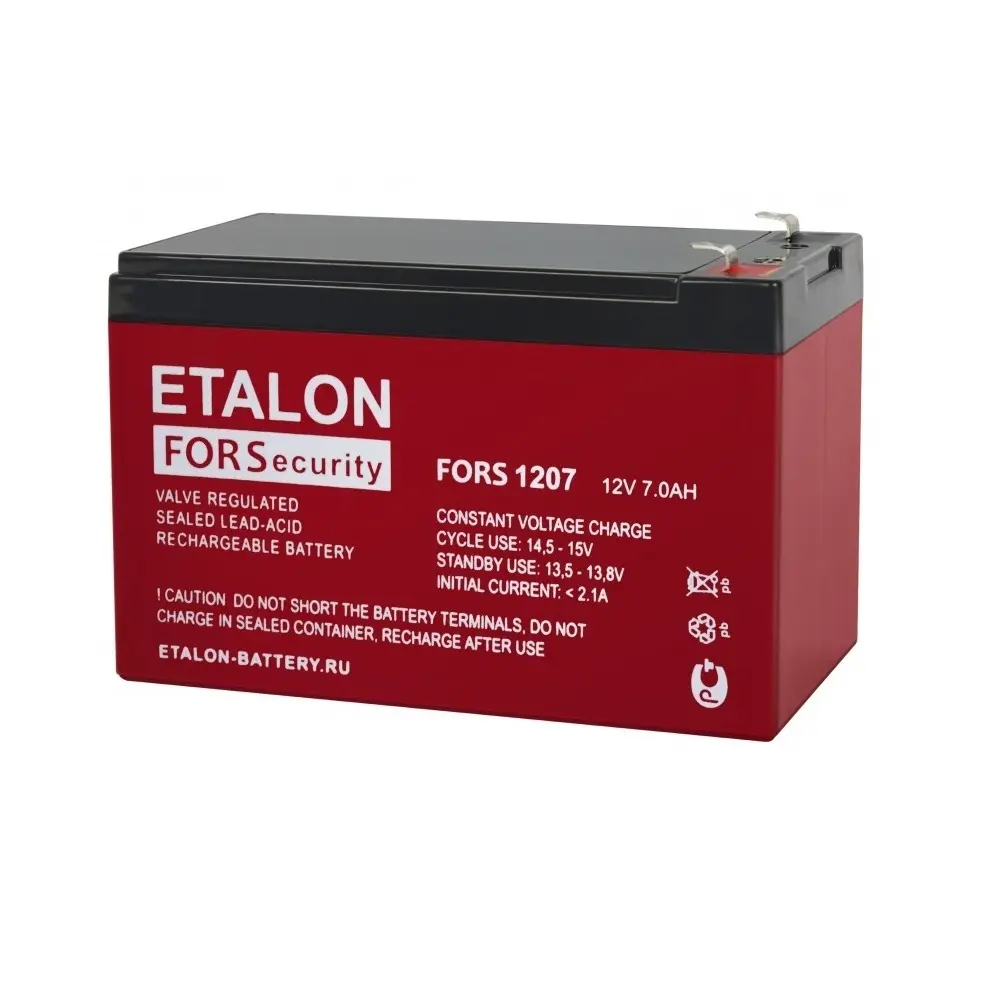 Аккумулятор ETALON FORS 1207 (12В 7А/ч)