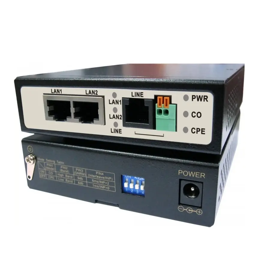 TR-IP2 Удлинитель Ethernet на 2 порта до 3000 м.
