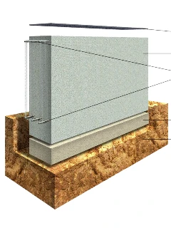 
Строительство ленточного фундамента