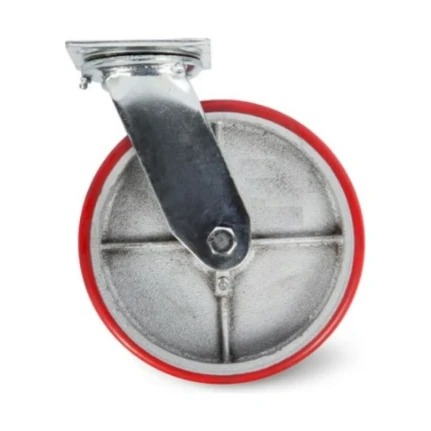 Фото для Колесо большегрузное поворотное п/уретановый обод d -150мм, (SCp63) нагрузка 360кг - TOR