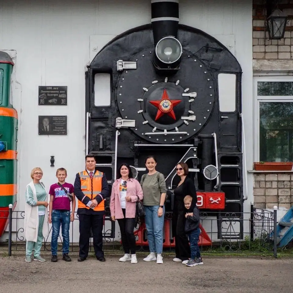 Экскурсия в Локомотивное депо г.Белогорск