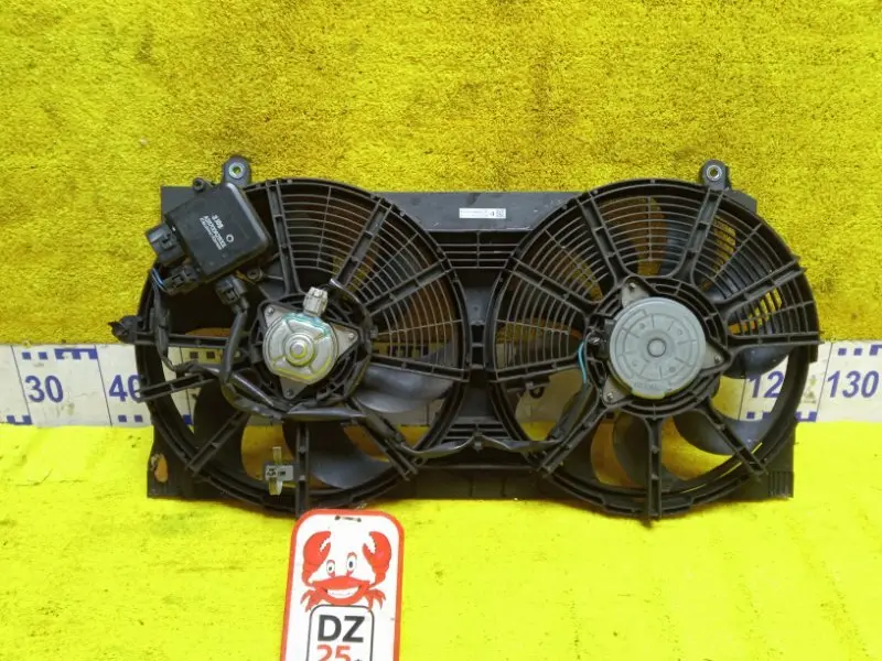 Вентилятор охлаждения радиатора Nissan Leaf AZE0/ZE1 EM57 2013/Цвет K23 перед.