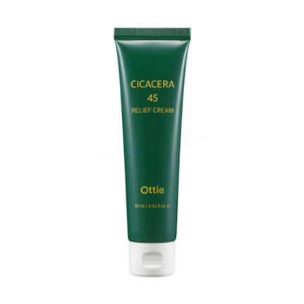 Фото для OTTIE Успокаивающий крем для лица c центеллой Cicacera 45 Relief Cream, 60 мл