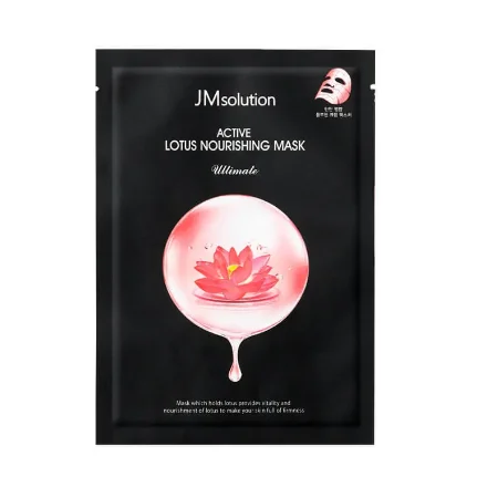 Фото для Питательная тканевая маска с экстрактом лотоса JMsolution Active Lotus Nourishing Mask Ultimate