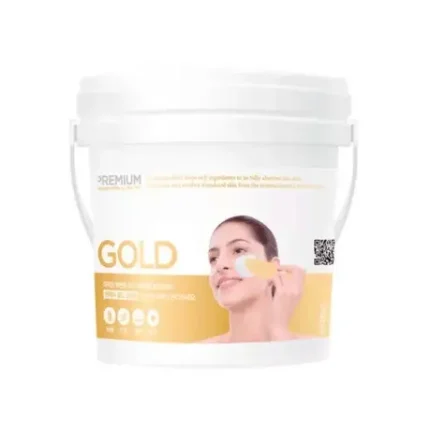 Фото для Lindsay Premium Gold Modeling Mask Премиальная альгинатная маска для лица с коллоидным золотом