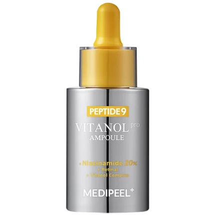 Фото для MEDI-PEEL Peptide 9 Vitanol Ampoule PRO (30ml) Лифтинг-сыворотка для ровного тона и сияния кожи