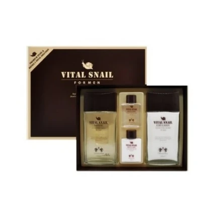 Фото для Christian Dean Мужской набор с муцином улитки Vital Snail Men's Skin Care 2 Set
