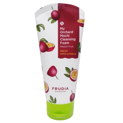 Фото для Очищающая пенка-моти c маракуйей FRUDIA My Orchard Passion Fruit Mochi Cleansing Foam, 120мл