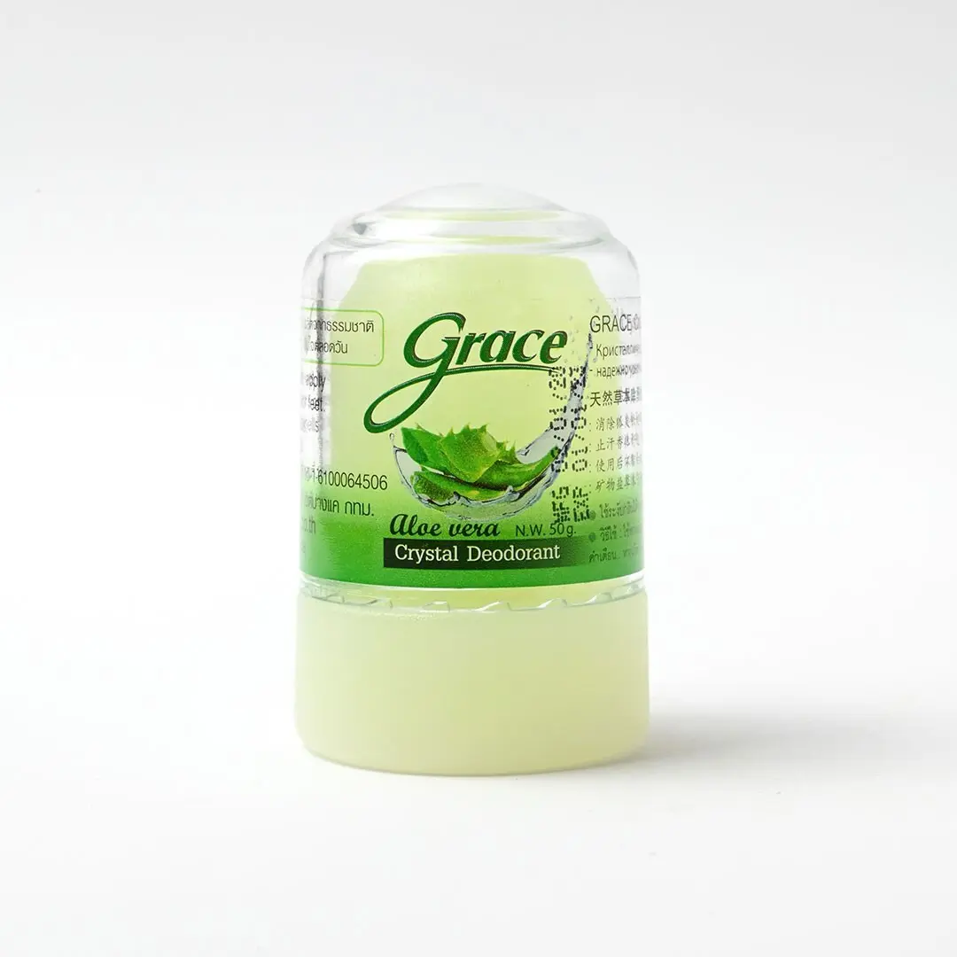 Дезодорант стик Grace Crystal Deodorant - Aloe Vera Минеральный дезодорант-кристалл с ароматом алоэ вера