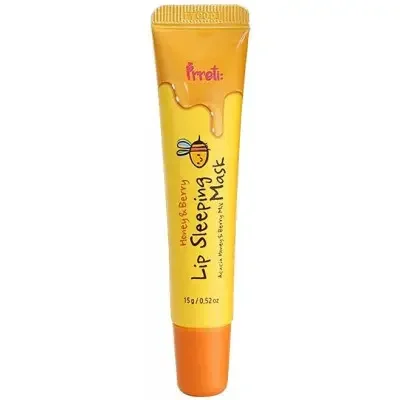 Фото для Prreti Honey&Berry Lip Sleeping Mask Ночная маска для губ на основе пчелиного воска